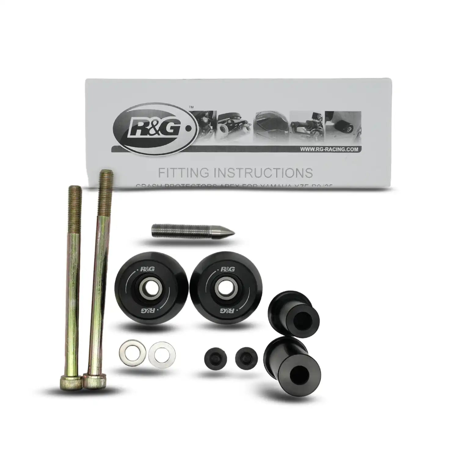 R&G Racing APEX Crash Protectors 25-26 Yamaha R9 | Drill Kit R&G Racing APEX Crash Protectors 25-26 Yamaha R9 | Drill Kit