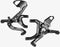 Bonamici Adjustable Rearsets 22-24 Ducati Streetfighter V2