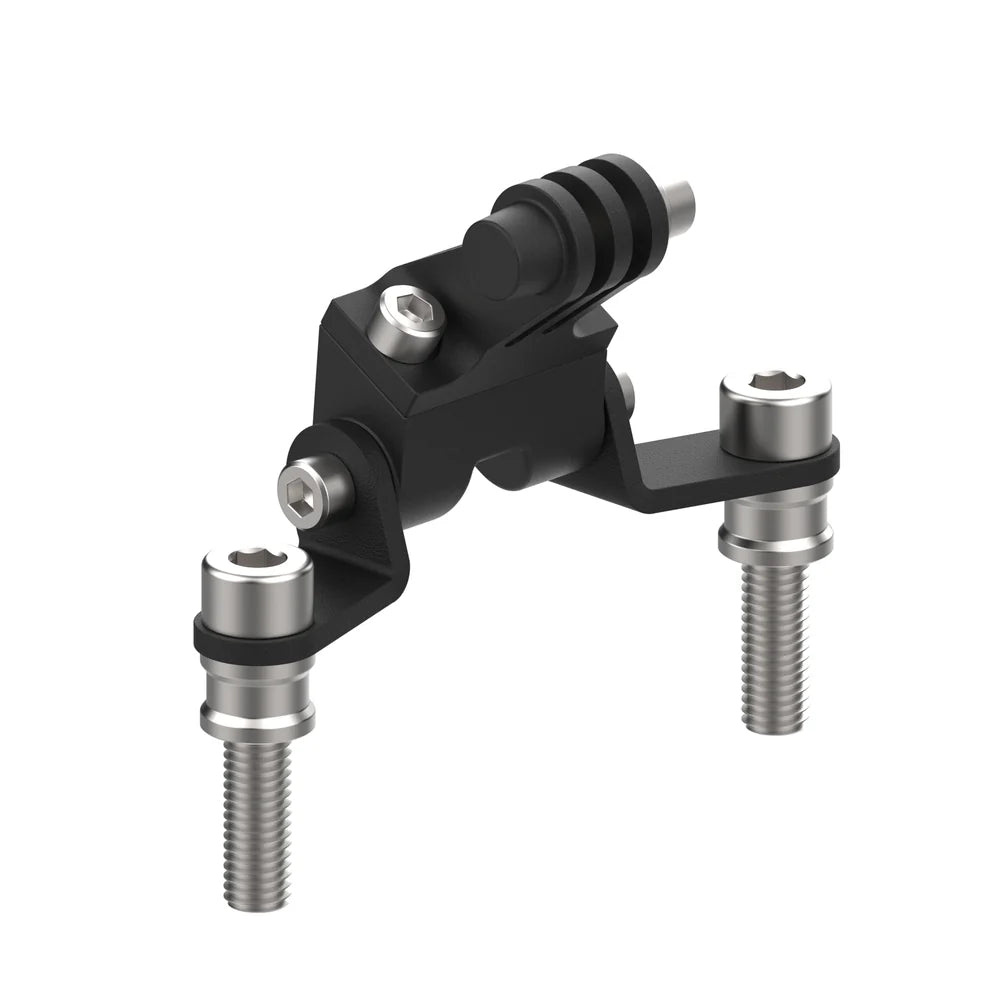 Evotech Performance Action Dash Cam Handlebar Clamp Sat Nav Mount 21-25 Aprilia Tuono 660/Factory