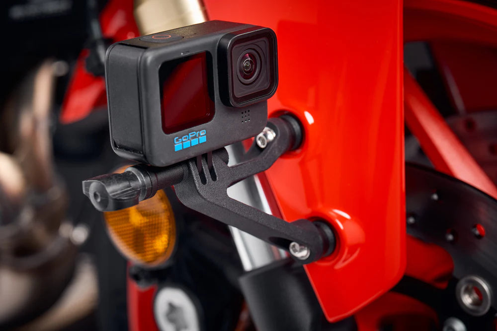 Evotech Performance Action/Safety Camera Front Mudguard Mount 22-25 Yamaha XSR900/SP
