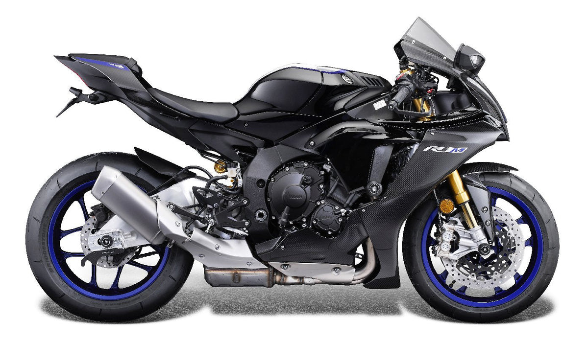 Evotech Performance Carbon Fibre Paddock Stand Plates for 25-26 Yamaha YZF-R9