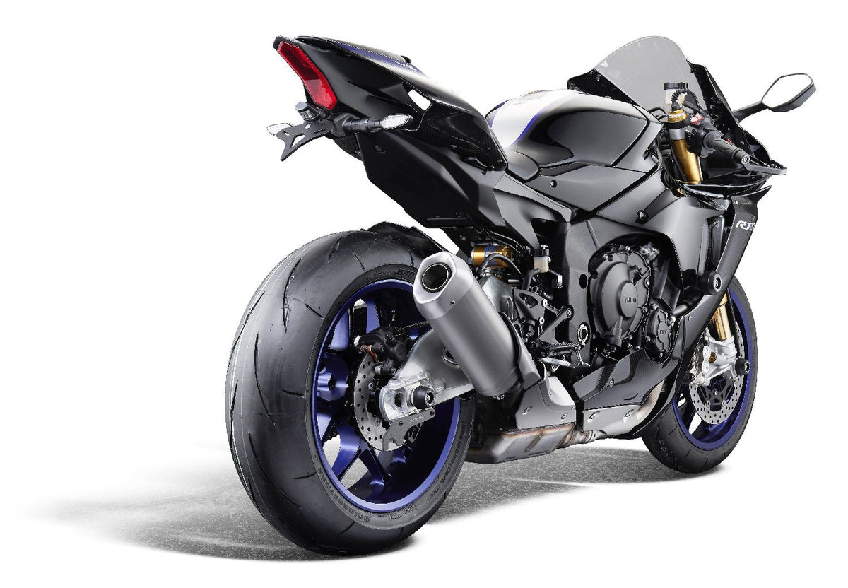 Evotech Performance Carbon Fibre Paddock Stand Plates for 25-26 Yamaha YZF-R9