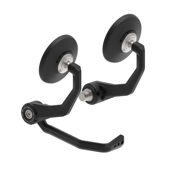 Evotech Bar End Mirrors/Brake Protector (Retro) - 25+ Aprilia Tuono V4/Factory