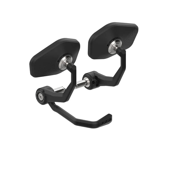 Evotech Bar End Mirrors/Brake Protector (Sport) - 25+ Aprilia Tuono V4/Factory