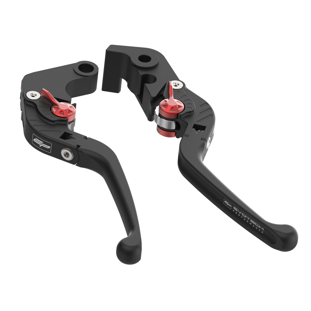 Evotech Performance Evo Folding Clutch & Brake Lever Set for 22-25 Yamaha YZF-R7