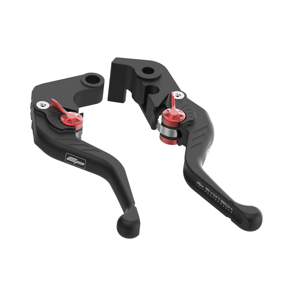 Evotech Performance Evo Short Clutch & Brake Lever Set for 22-25 Yamaha YZF-R7