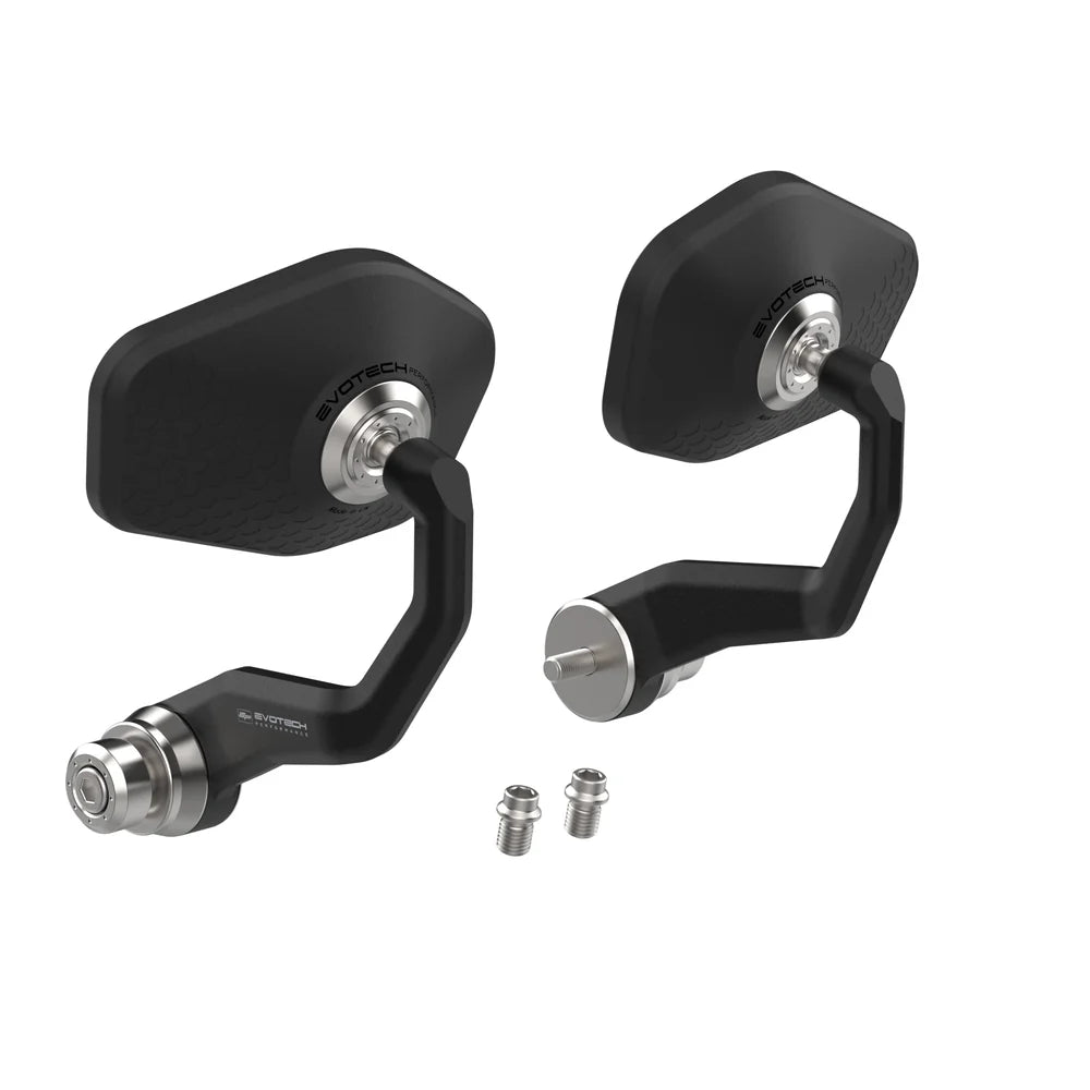 Evotech Performance Handguard Bar End Mirrors 25-26 Yamaha Tracer 9/GT/GT+ | Sport