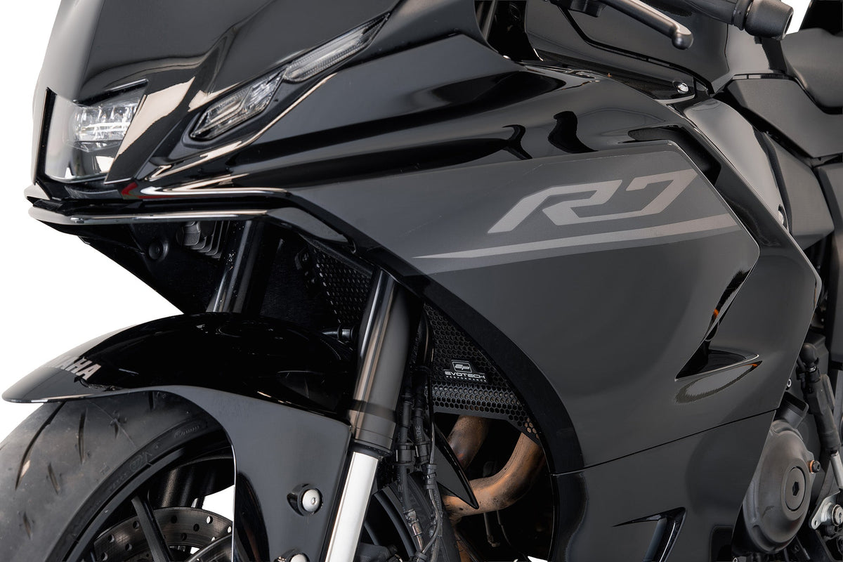 Evotech Performance Radiator Guard 2026 Yamaha YZF-R7