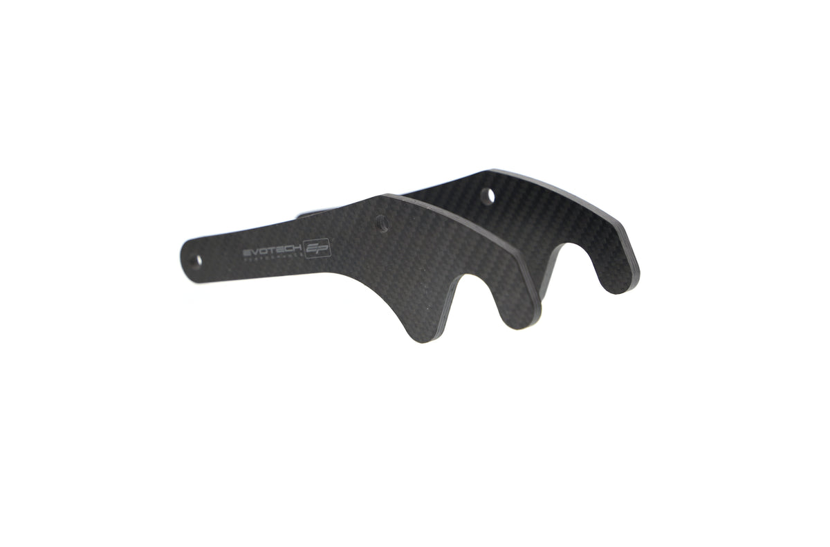 Evotech Performance Carbon Fibre Paddock Stand Plates 22-26 Yamaha YZF-R7