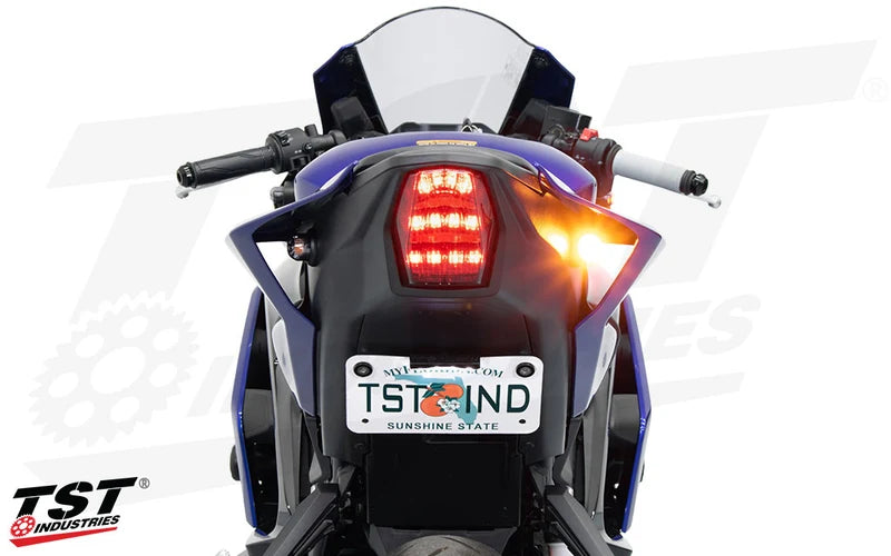 TST Industries Flushmount Rear Turn Signal Kit 25-26 Yamaha R3