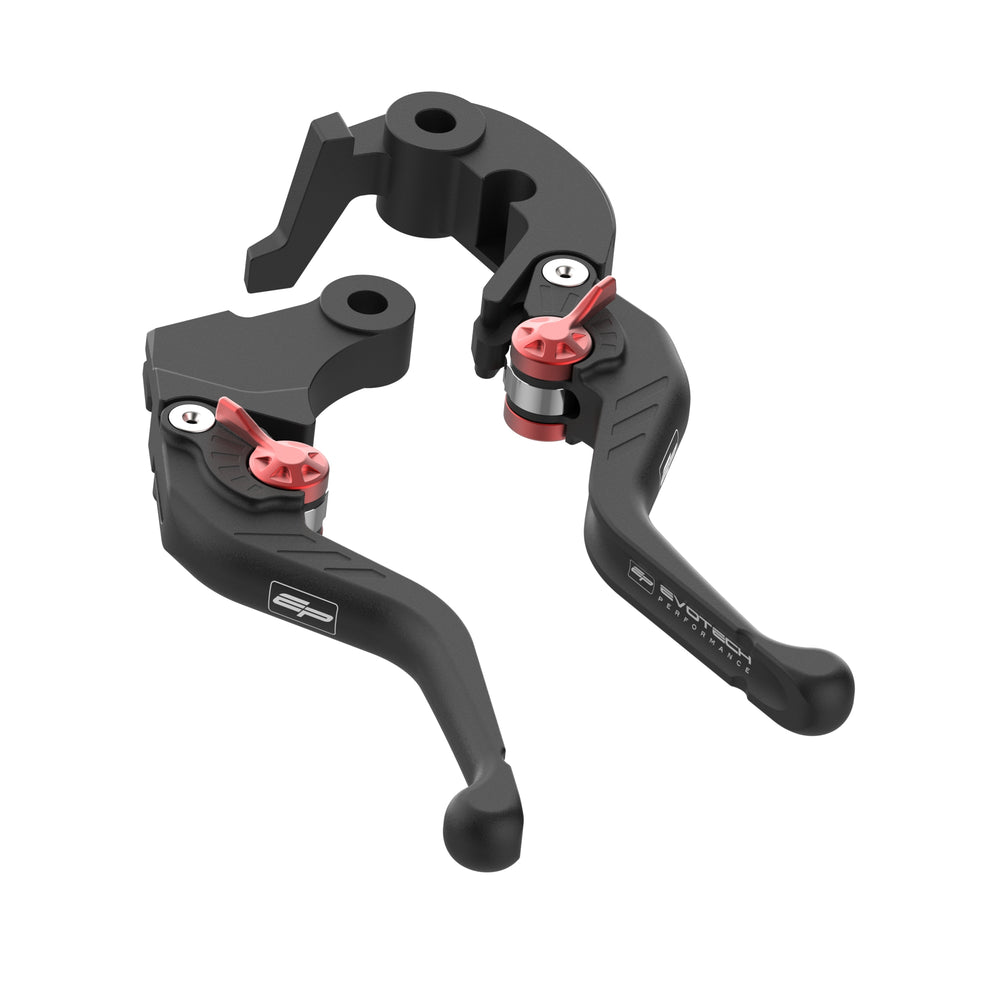 Evotech Performance Evo Short Brake & Clutch Lever Set for 2026 Yamaha YZF-R7