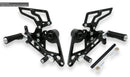CNC Racing Adjustable Rearsets for Ducati Monster 696/796/1100/S/EVO
