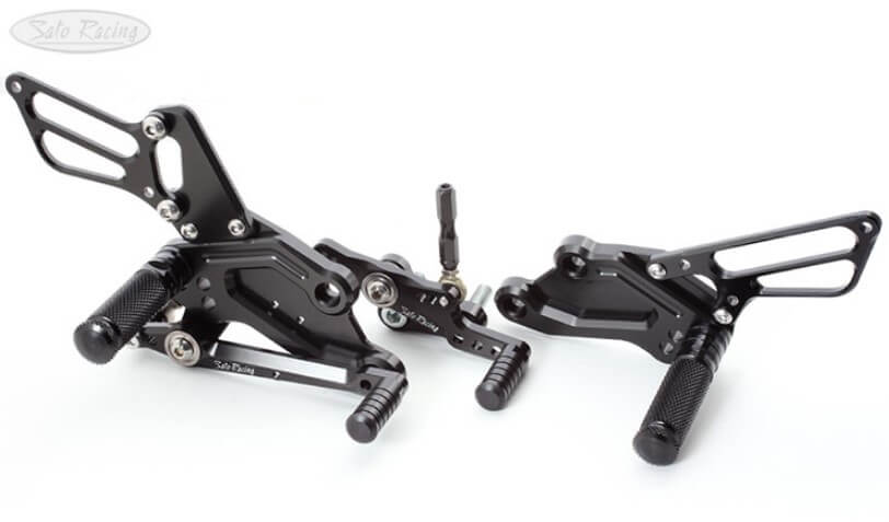 Sato Racing Adjustable Rear Sets 22-25 Yamaha R7 (OEM Quick-Sifter ...