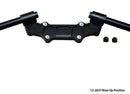Woodcraft Riser Adapter Plate w/ Standard Black Bars '21-'22 Ducati Monster 937/950