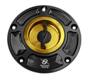 Bonamici Spin Locking Gas/Fuel Cap '07-'17 ZX-6R/ '06+ ZX-10R/ '07-'16 Z800 & Z1000 Gold