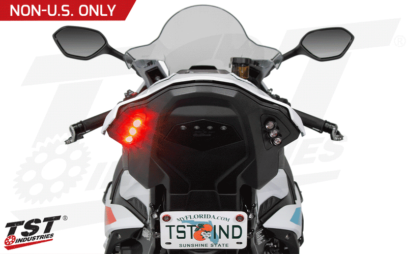 TST Industries In-Tail LED Integrated Tail Light '23- BMW S1000RR