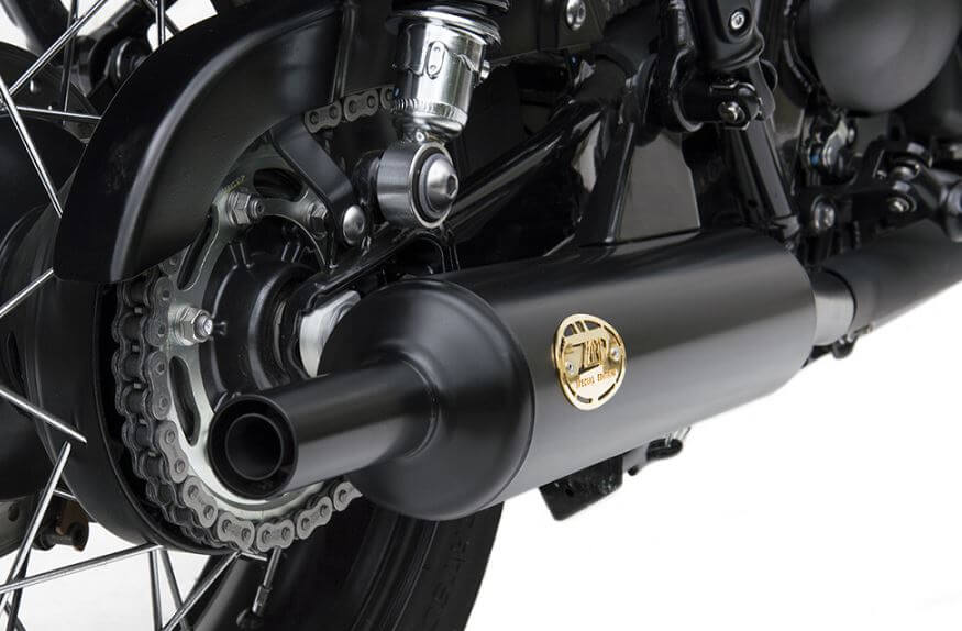 ZARD Bottle Slip-On Exhaust '16-'20 Triumph Bonneville T120/T100
