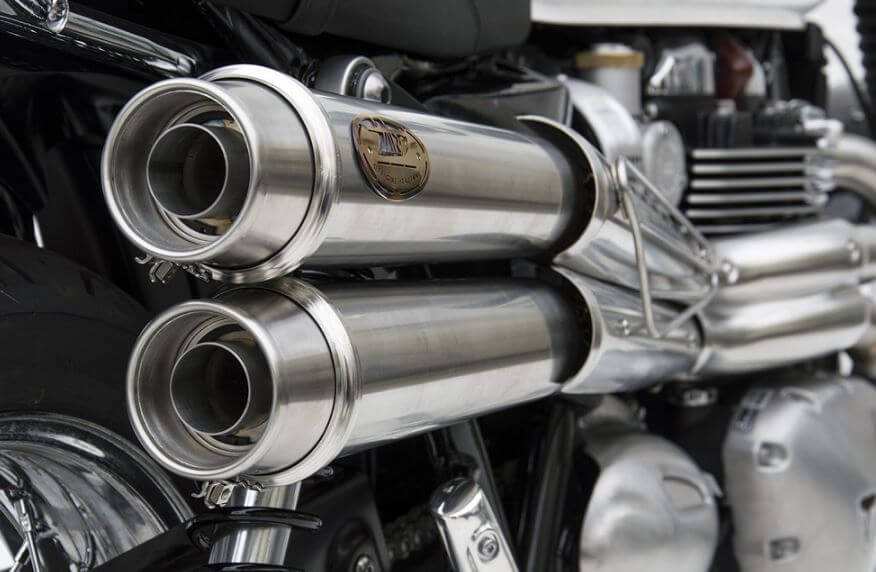 ZARD Stainless Steel Racing Slip-On '16-'23 Triumph Bonneville T120