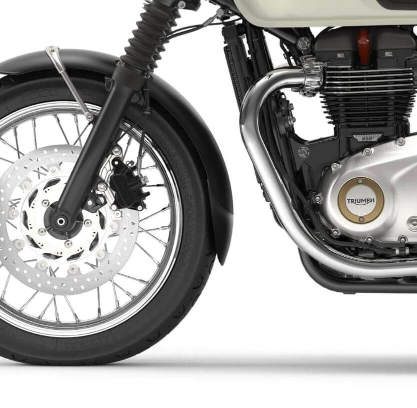 Pyramid Extenda Fenda '16-'23 Triumph Bonneville T120 | Matte Black