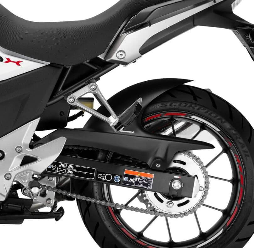 Pyramid Rear Tire Hugger '19-'21 Honda CB 500 F | Matte Black