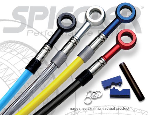 Spiegler Stainless Steel Rear Brake Line Kit 13-25 Kawasaki ZX-14R ABS