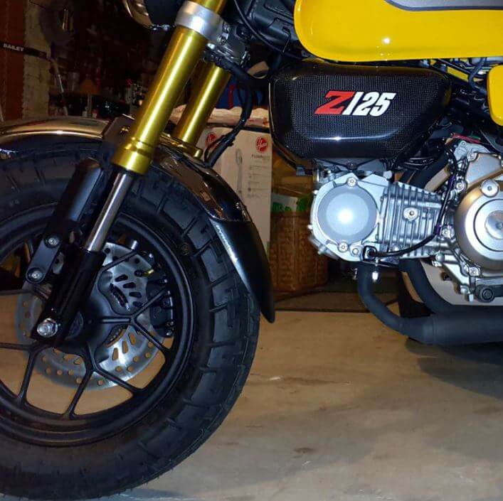 Pyramid Extenda Fenda '18-'23 Honda Monkey 125 | Matte Black