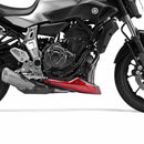 Pyramid Belly Pan '13-'23 Yamaha MT-07 | Metallic Red (Lava Red)