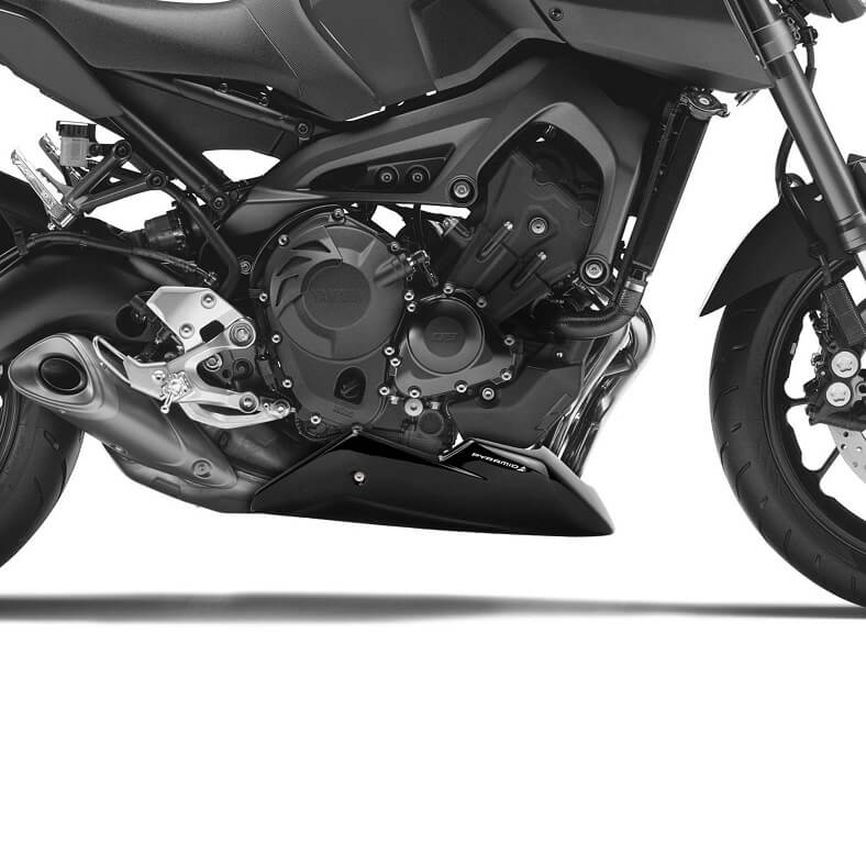 Pyramid Belly Pan '13-'20 Yamaha MT-09 | Matte Black