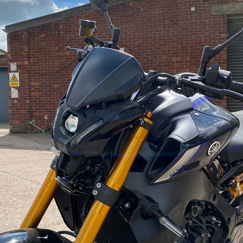 Pyramid Fly Screen '21-'23 Yamaha MT-09 | Matte Black