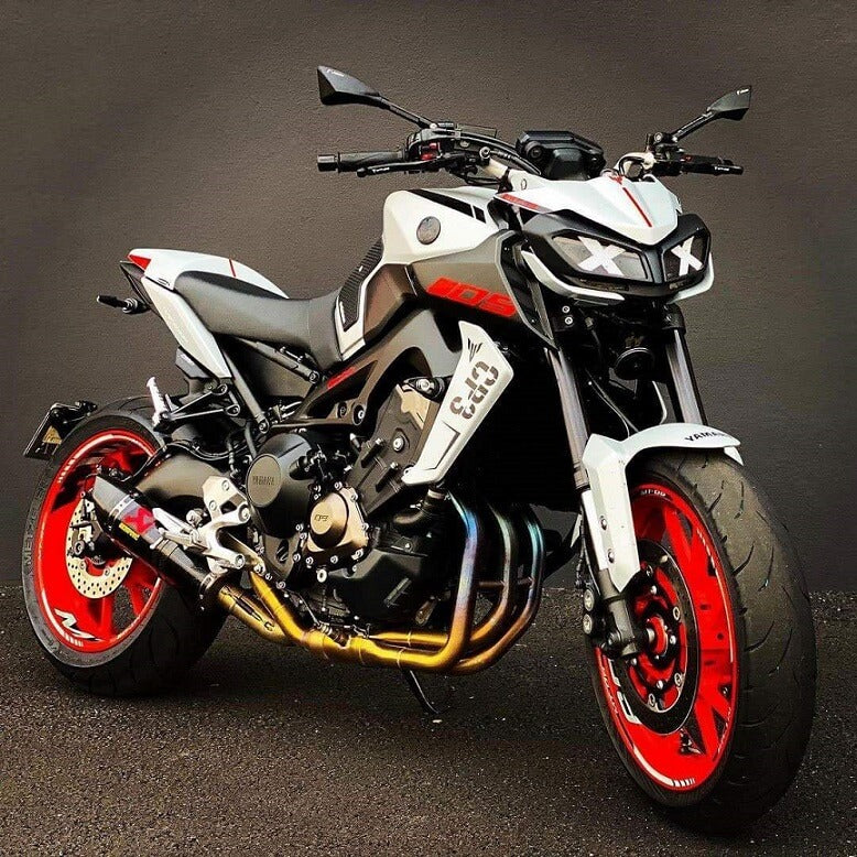 Pyramid Fly Screen '19-'20 Yamaha MT-09 | Ice Fluo