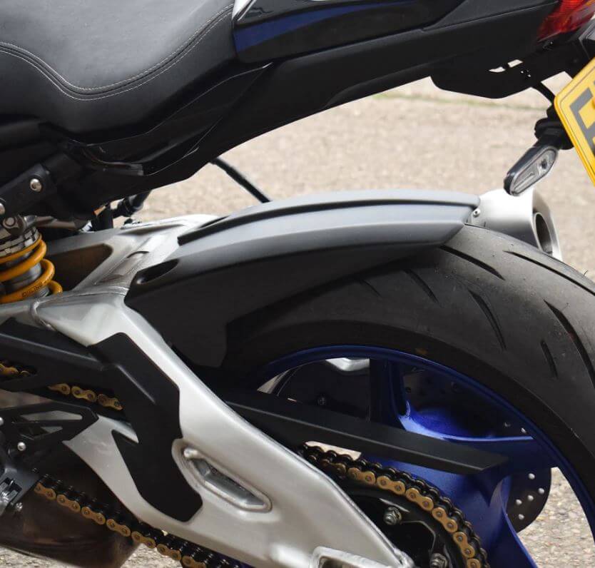 Pyramid Rear Tire Hugger '16-'23 Yamaha MT-10 | Matte Black