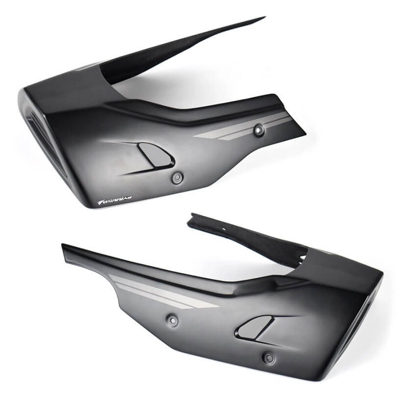 Pyramid Belly Pan '16-'23 Yamaha MT-10 | Tech Black Colours