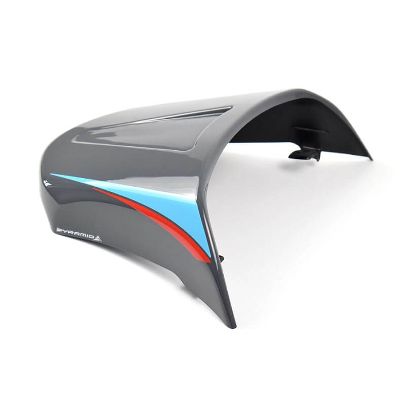 Pyramid Comfort Seat Cowl '22-'23 Yamaha MT-10 | Cyan Storm Colours