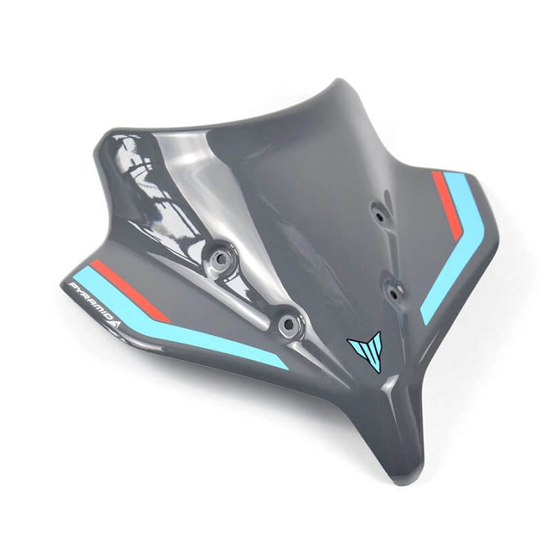 Pyramid Fly Screen '22-'23 Yamaha MT-10 | Cyan Storm Colours