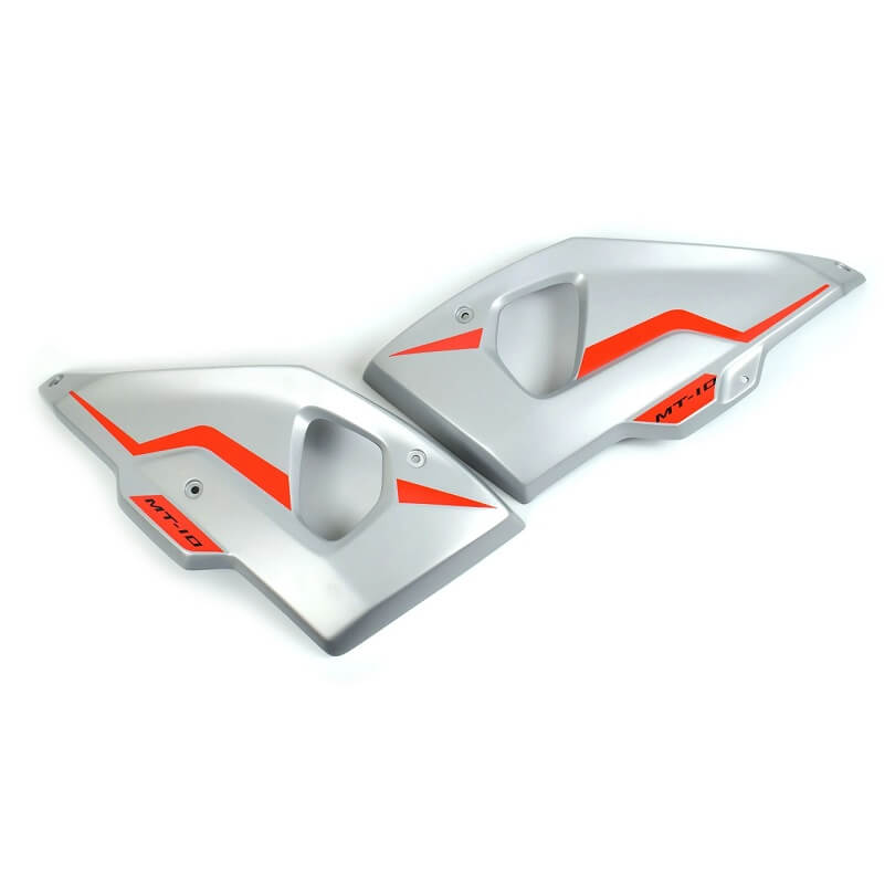 Pyramid Sport Fairing Panels '16-'21 Yamaha MT-10 | Matte Grey (Ice Fluo)