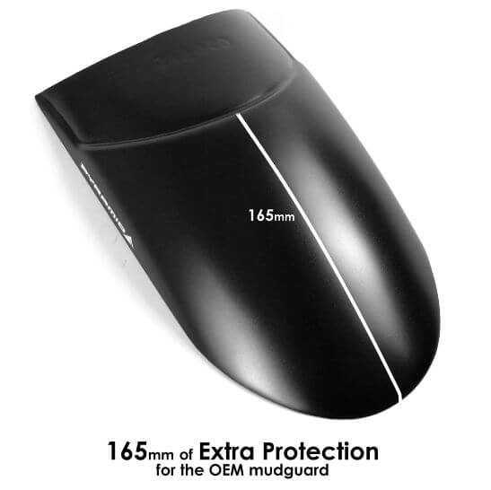 Pyramid Extenda Fenda '22-'23 Triumph Speed Twin 1200 | Matte Black