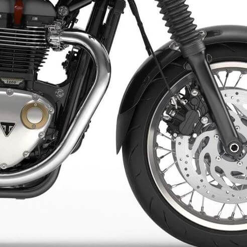 Pyramid Extenda Fenda '16-'23 Triumph Thruxton 1200 | Matte Black