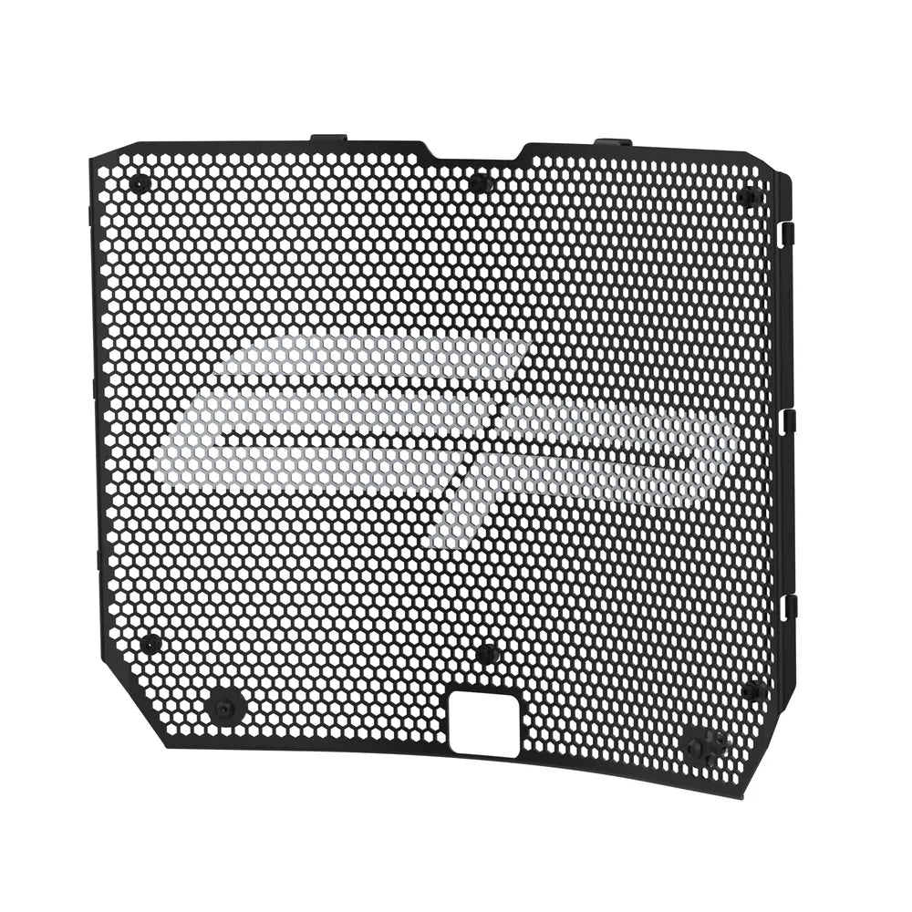 Evotech Performance race radiator guard with EP logo for the 2025 Yamaha YZF-R9