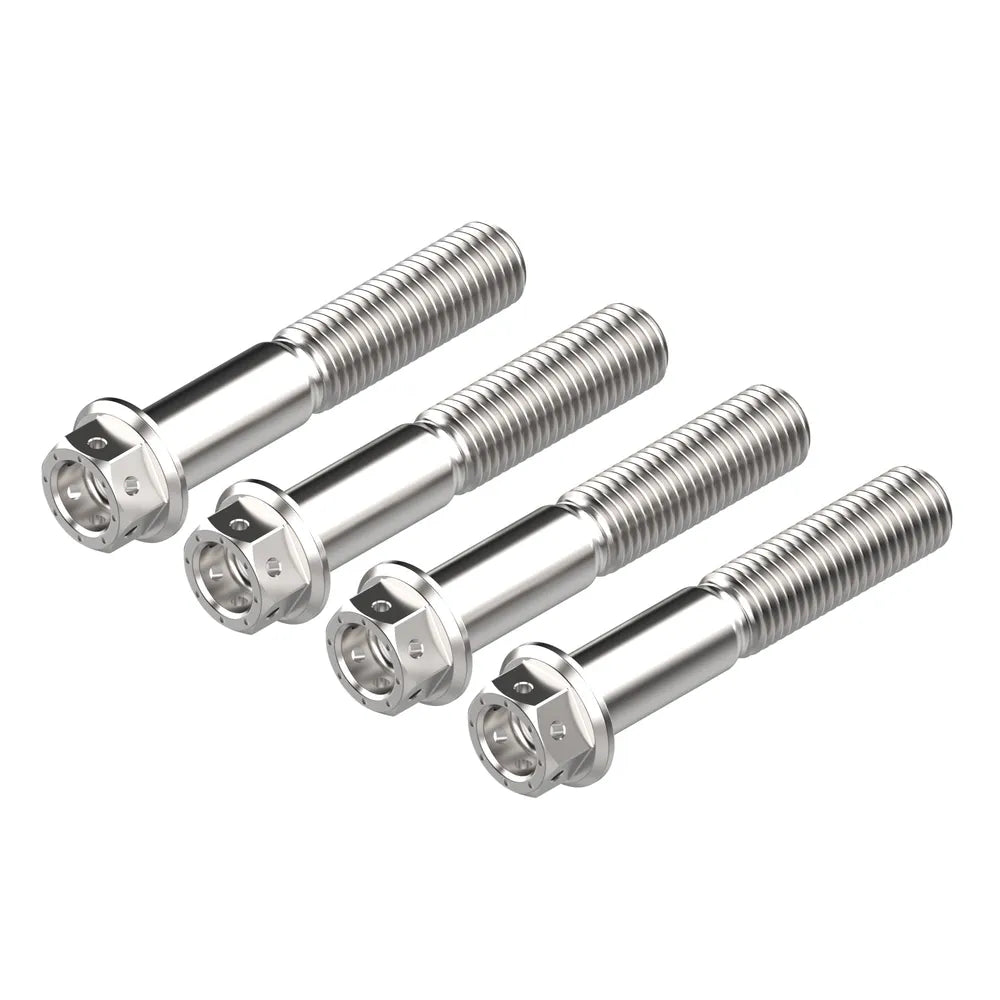 Evotech Performance front caliper bolt set, race hex head