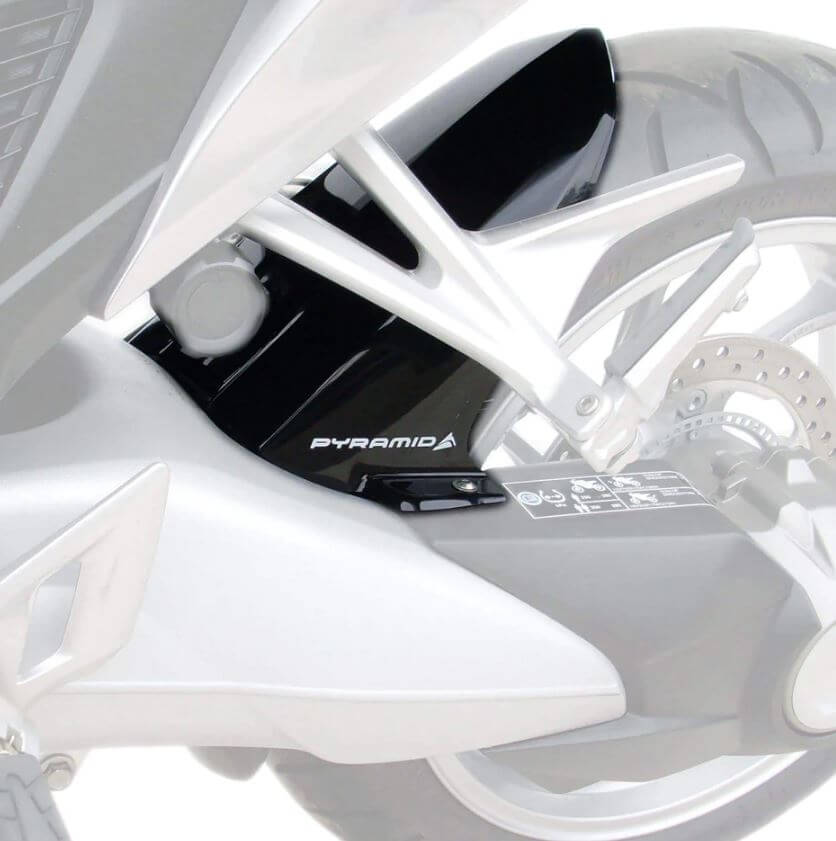 Pyramid Rear Tire Hugger '10-'17 Honda VFR 1200 F | Matte Black