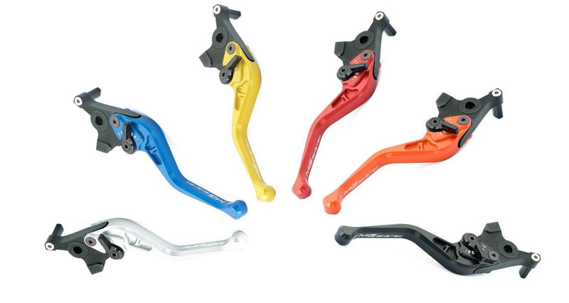 MG BikeTec Short Brake & Clutch Levers '21+ Ducati Multistrada V4/S