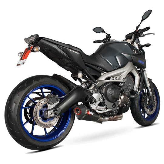 Scorpion Serket Taper Slip-On Exhaust System for 2014-2017 Yamaha FZ-09 / MT-09