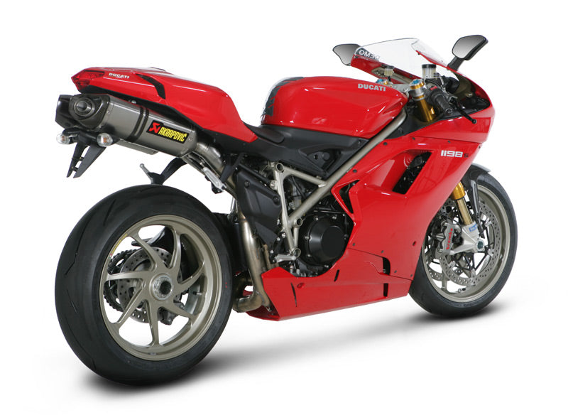 Akrapovic Slip-On Line (Carbon) Open Exhaust System For 2007-2008