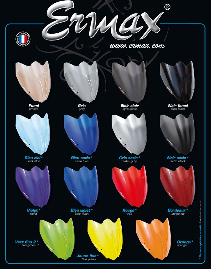 Ermax Sport Windscreen 35cm '22- Yamaha MT-10
