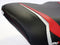 LuiMoto Raven Edition Seat Cover 2009-2014 Yamaha YZF R1 - CF Black/Red/Silver