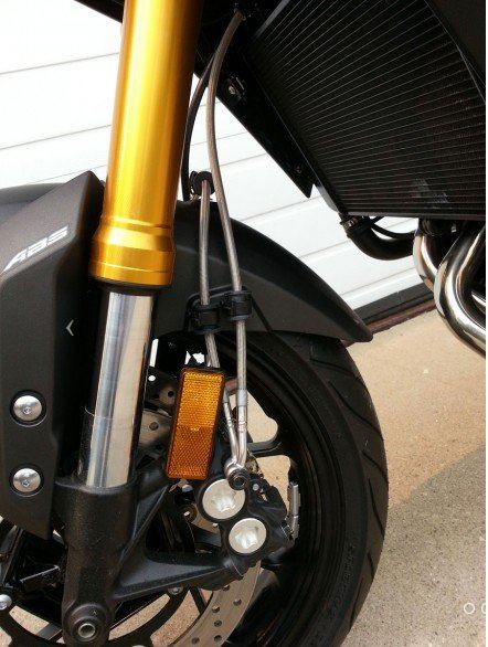 Spiegler Stainless Steel Brake Lines Kit for 2016-2017 Yamaha XSR 900 ABS | Orig Routing [S-YA0310] 