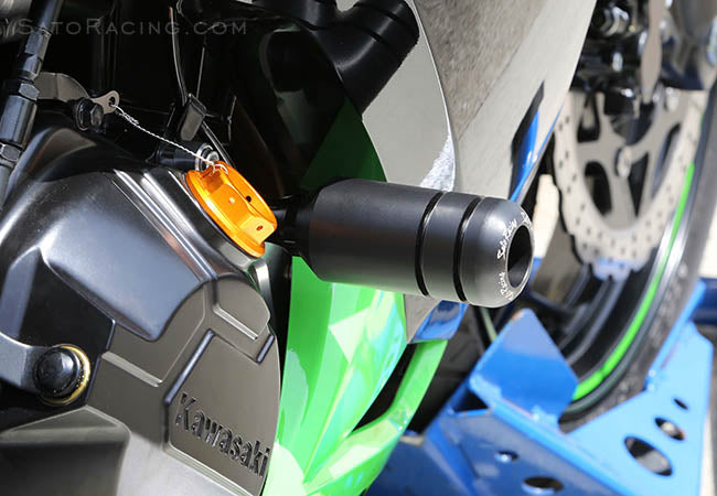 Sato Racing Engine Sliders for 2013-2015 Kawasaki Ninja 300 / 250