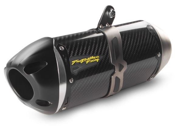 Two Brothers Racing S1R Slip-On Exhaust Systems Honda '16-'22 CBR500R, '16-'18 CB500F