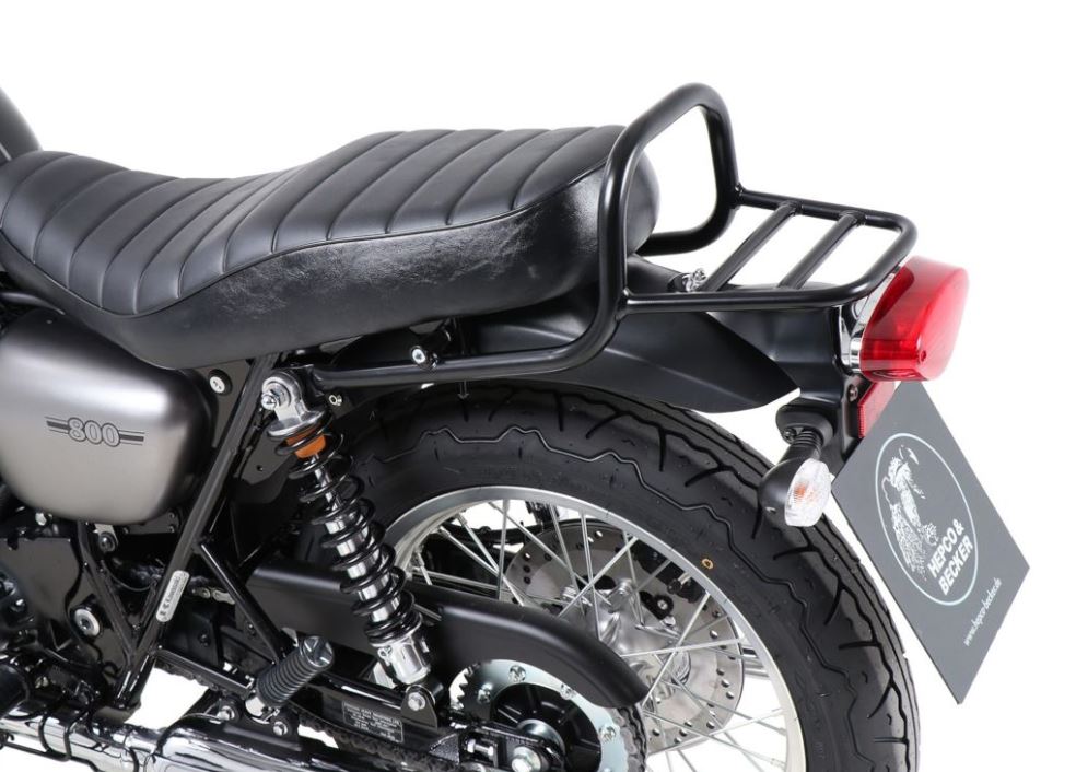Hepco & Becker Rear Rack (Not For Top Cases) '19+ Kawasaki W800 Street/ Cafe - Black
