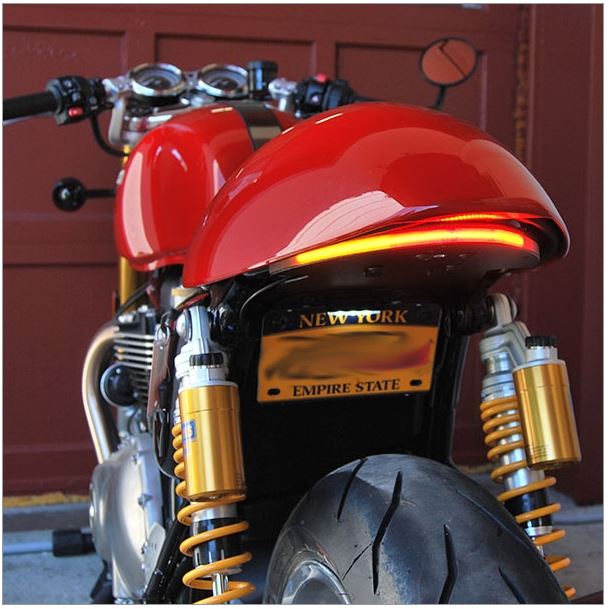 New Rage Cycles Fender Eliminator Kit for 2016-2017 Triumph Thruxton 1200/R | Tucked License Plate